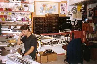Picture of Pip at Realtime Headquarters 1988